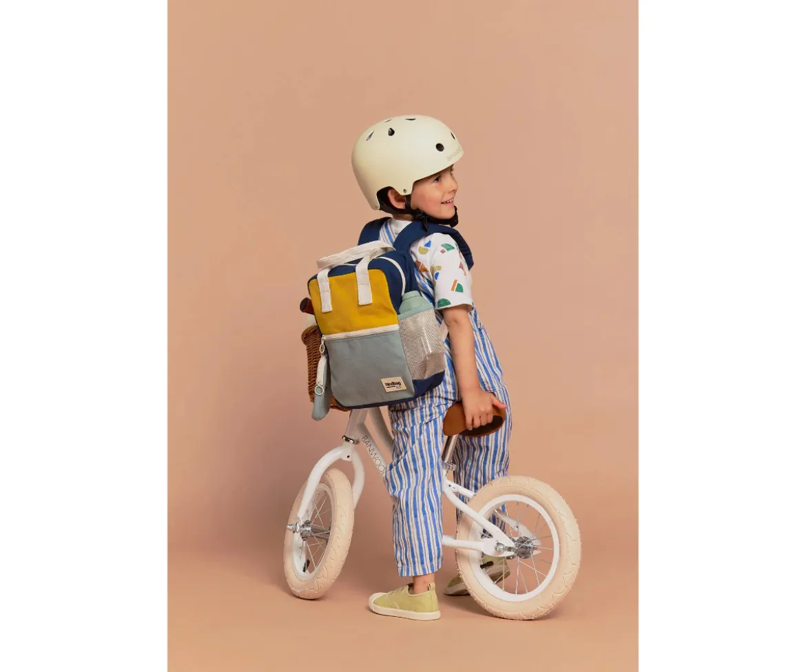 Mochila Preescolar Arthur Tricolor Amarillo Personalizable