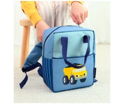 Mochila Preescolar Camión Volquete Personalizable