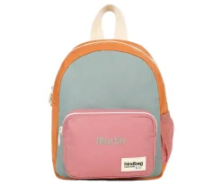 Mochila Preescolar Romy Tricolor Sage Personalizable