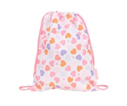 Mochila Saco Corazones Personalizable