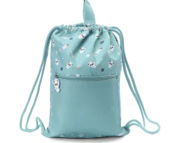 Mochila Saco Impermeable Pandas in Space Personalizable