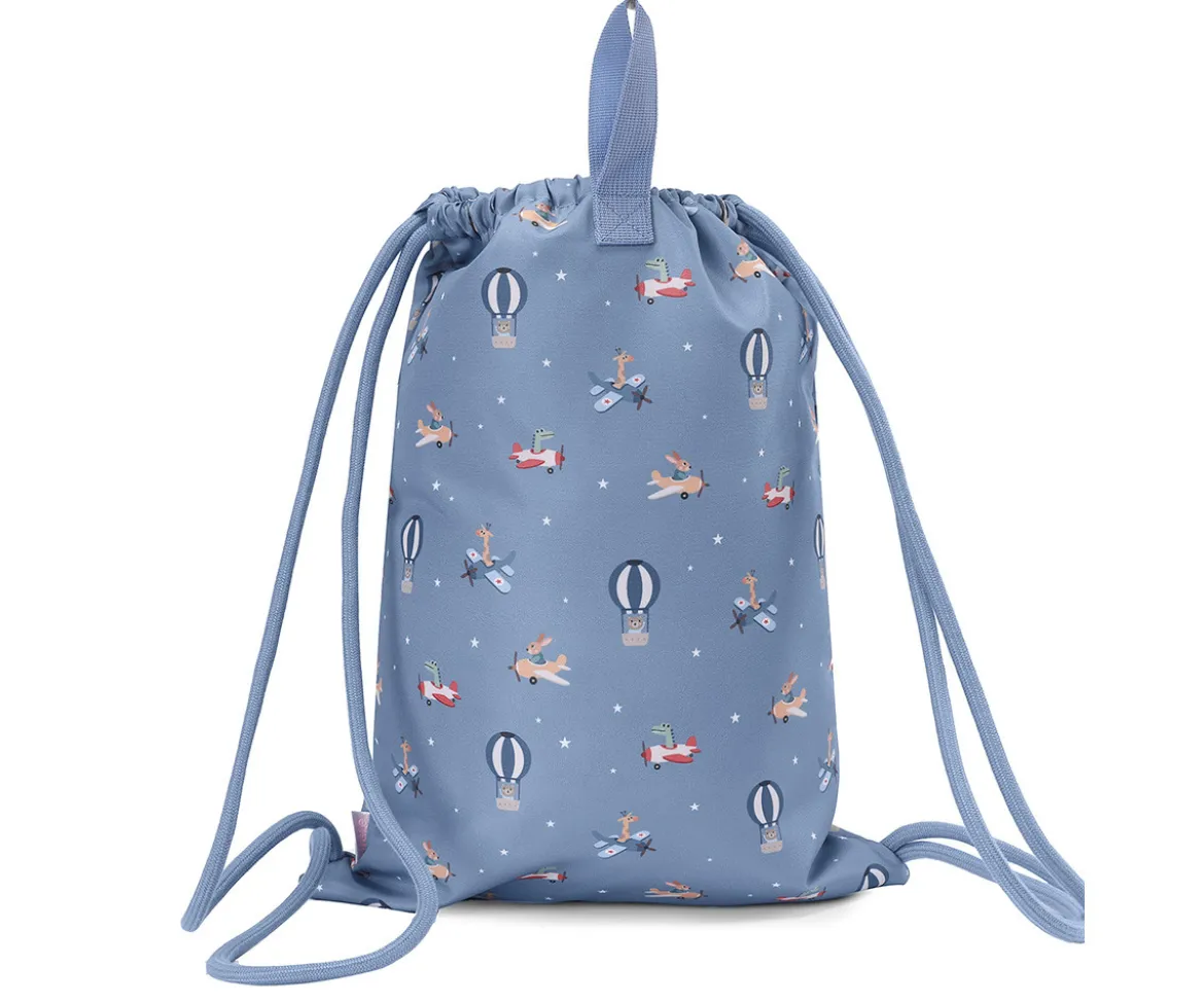 Mochila Saco Impermeable Planes Personalizable