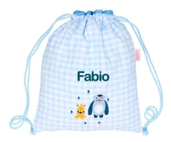 Mochila Saco Little Monster Personalizable