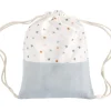 Mochila Saco Little Stars Blue Personalizable