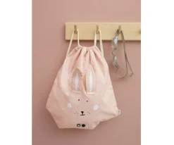 Mochila Saco Mrs. Rabbit Personalizable