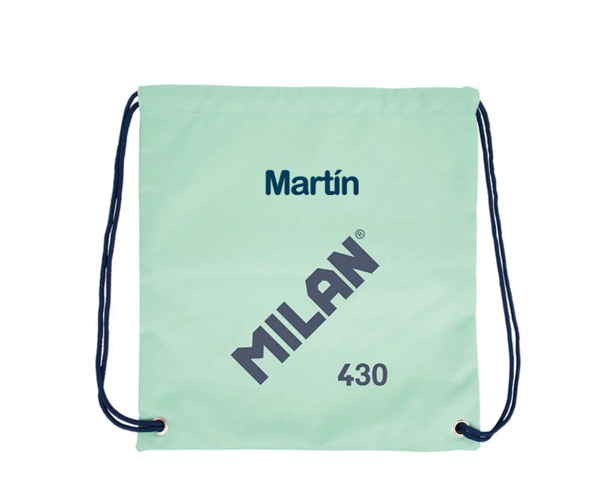 Mochila Saco Personalizable Colección 430 Since 1918 Verde