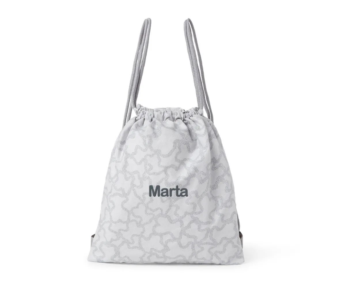 Mochila Saco Personalizable TOUS Kaos Gris