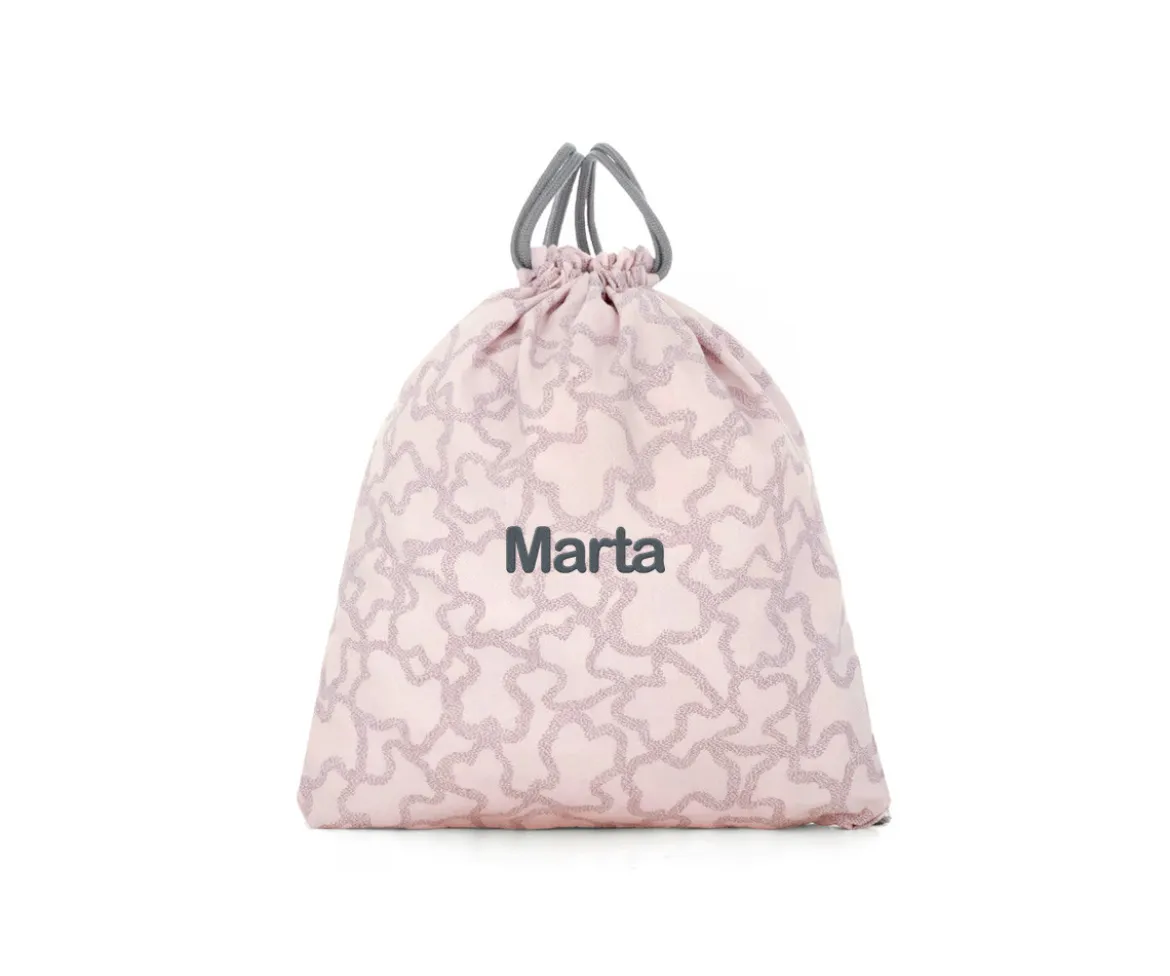 Mochila Saco Personalizable TOUS Kaos Rosa