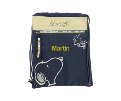 Mochila Saco Snoopy Comic Personalizable