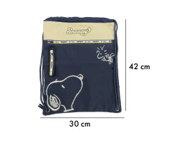 Mochila Saco Snoopy Comic Personalizable
