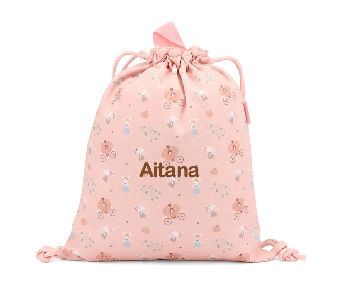 Mochila Saco Tela Mouse Fairies Personalizable