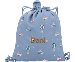 Mochila Saco Tela Planes Personalizable