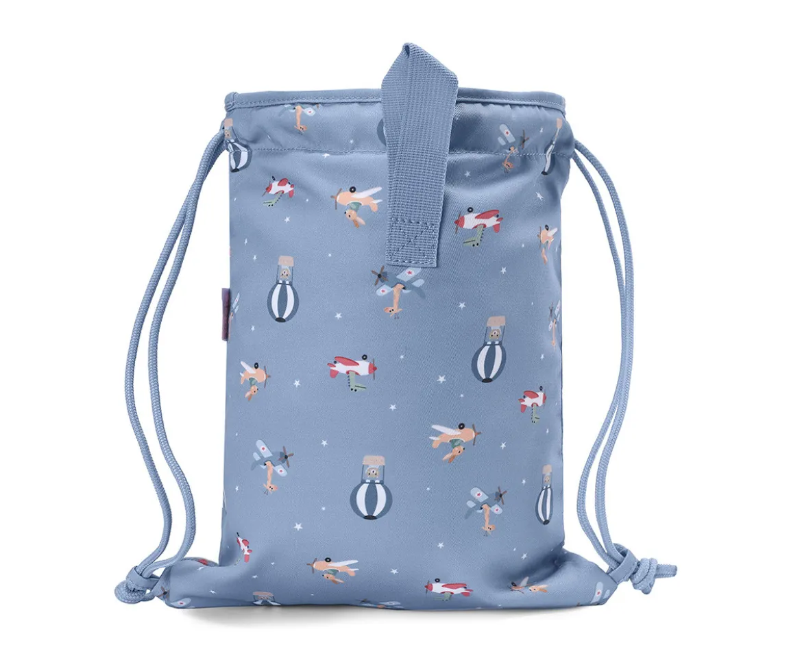 Mochila Saco Tela Planes Personalizable