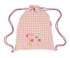 Mochila Saco Vichy Geometric Nature Personalizable