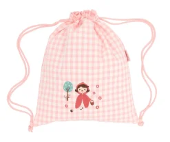 Mochila Saco Vichy Little Red Personalizable