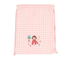 Mochila Saco Vichy Little Red Personalizable