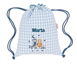 Mochila Saco Vichy Magical Forest Personalizable