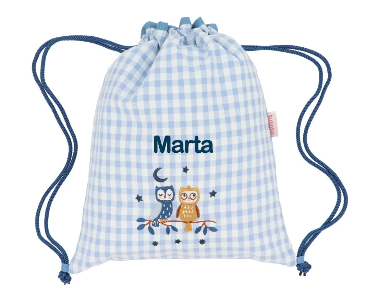 Mochila Saco Vichy Magical Forest Personalizable