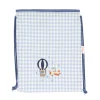 Mochila Saco Vichy Planes Personalizable