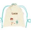 Mochila Saco Vichy The Wooden Boy Personalizable