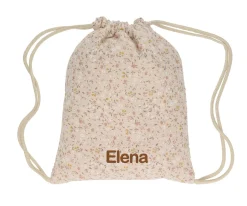 Mochila Saco Wild Flower Personalizable