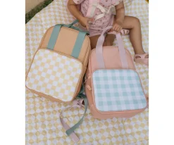 Mochila Scout Stripes Apricot Personalizable