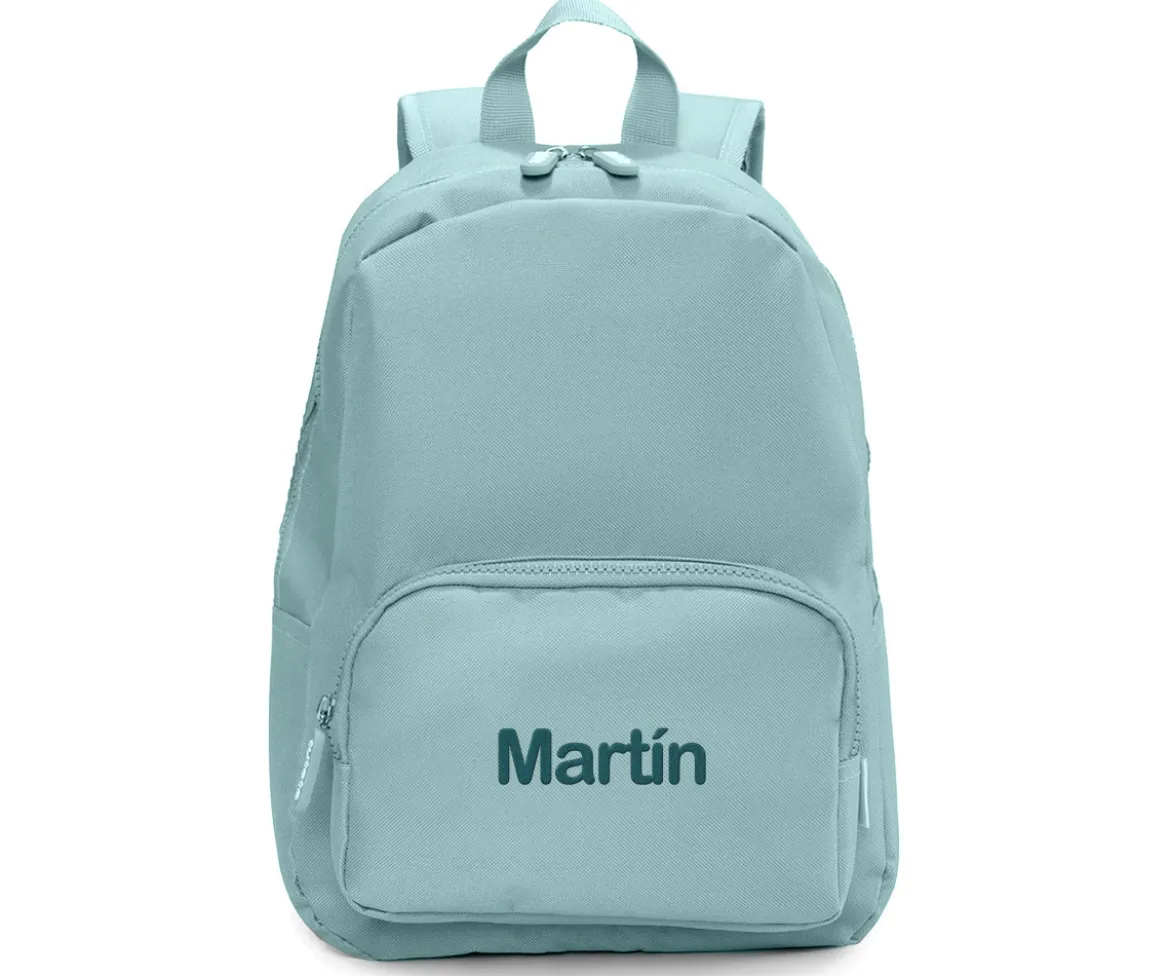 Mochila Solid Color Green + 6 Parches Autoadhesivos Nature