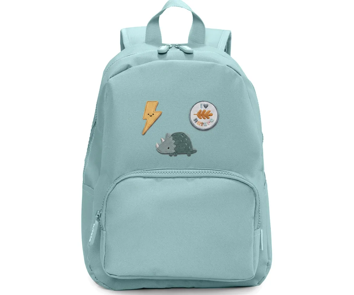 Mochila Solid Color Green + 6 Parches Autoadhesivos Nature