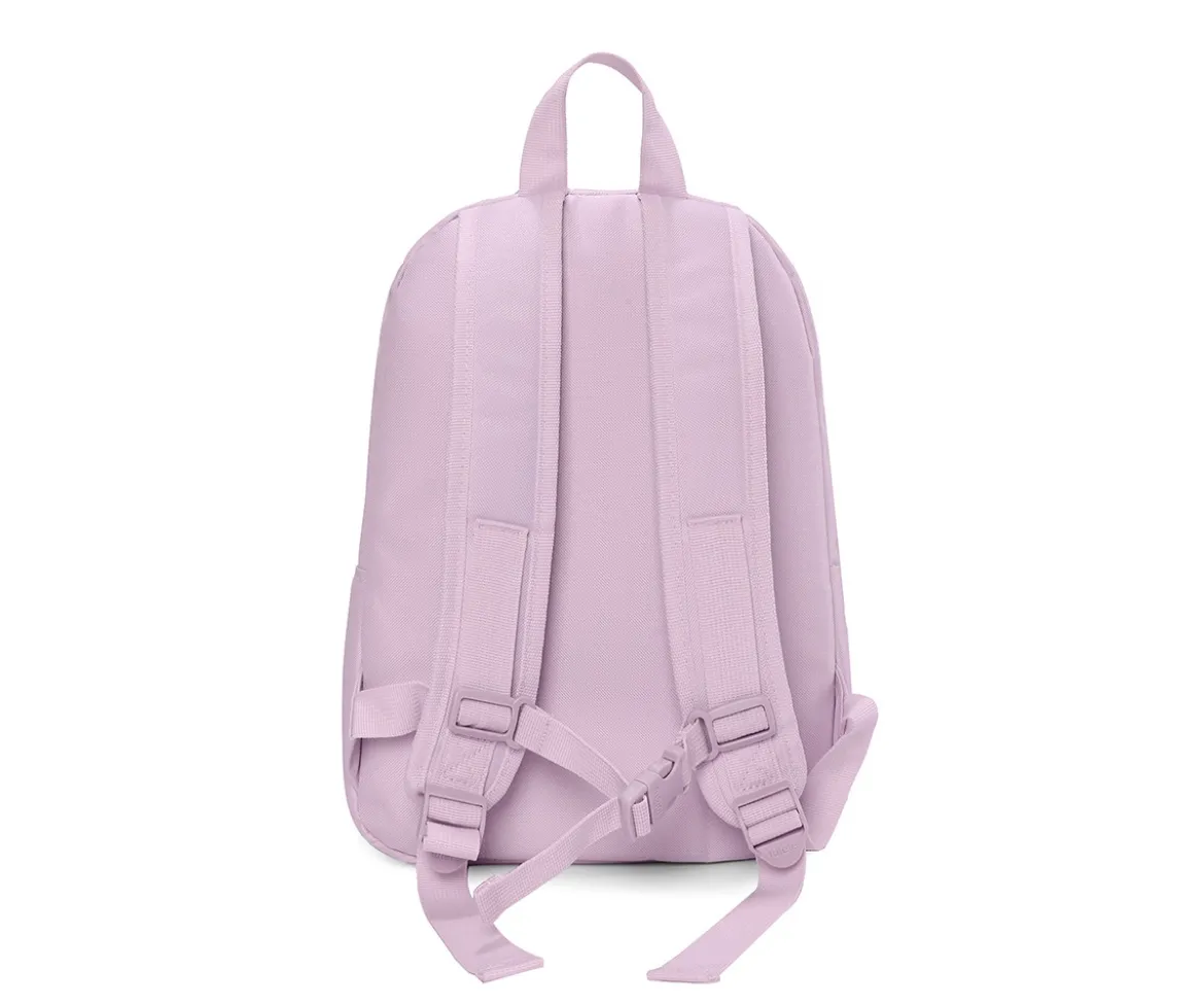 Mochila Solid Color Lavander Personalizable