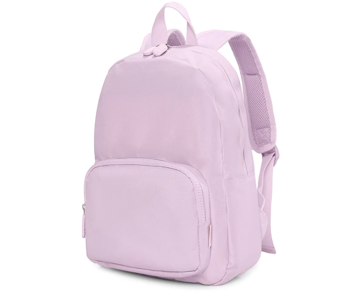 Mochila Solid Color Lavander Personalizable