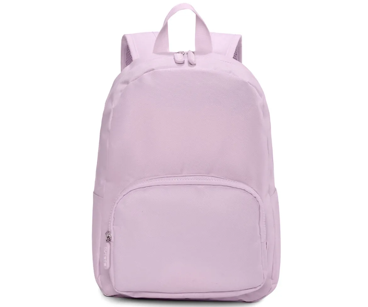 Mochila Solid Color Lavander Personalizable