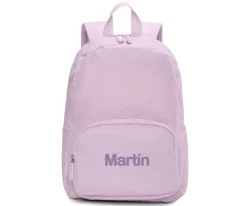 Mochila Solid Color Lavander Personalizable