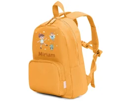 Mochila Solid Color Mustard Personalizada The Wooden Boy