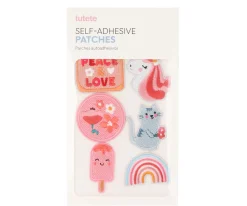 Mochila Solid Color Pink + 6 Parches Autoadhesivos Fantasy