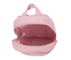 Mochila Solid Color Pink Personalizada Blossom Birds