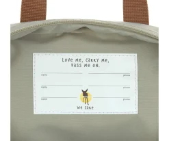 Mochila Square Mini Little Gang Light Khaki