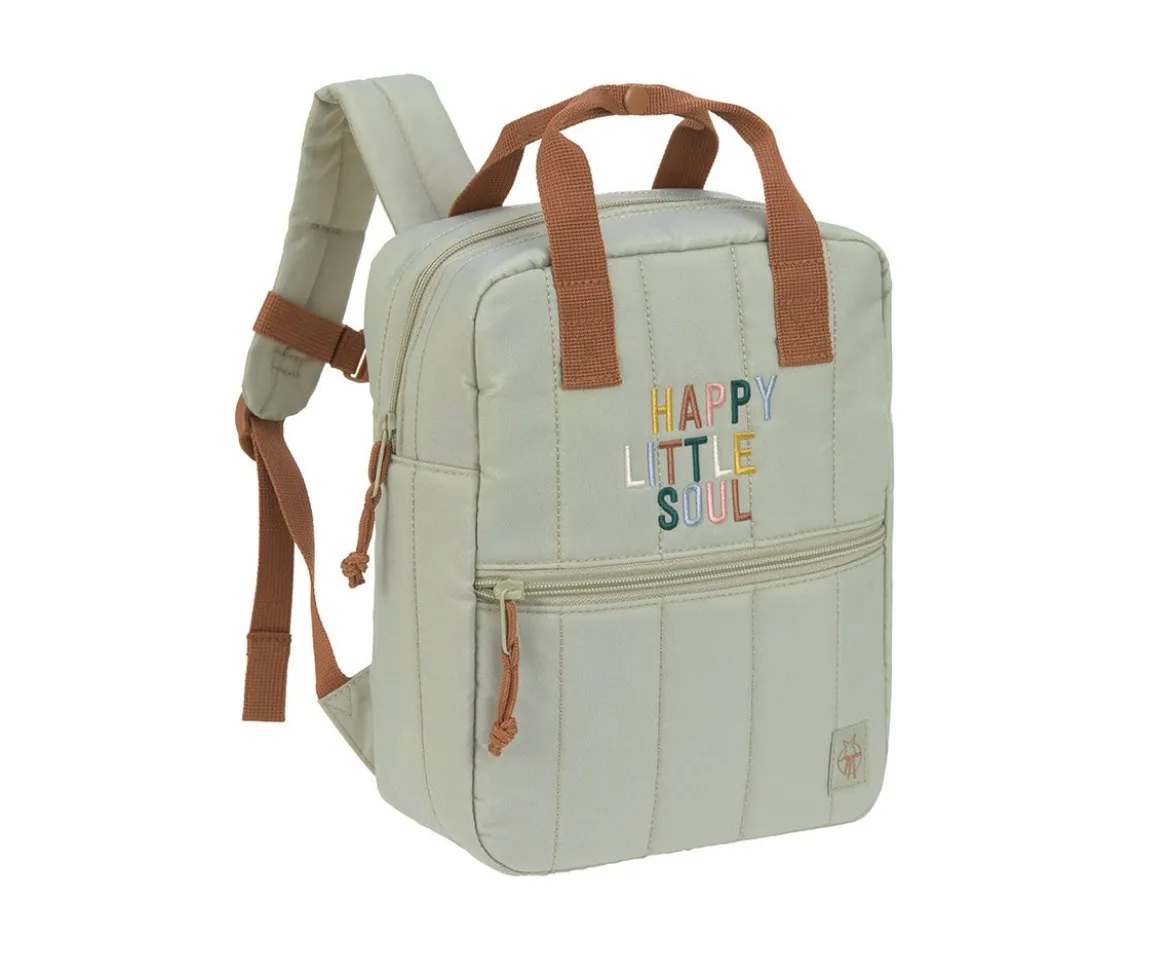 Mochila Square Mini Little Gang Light Khaki