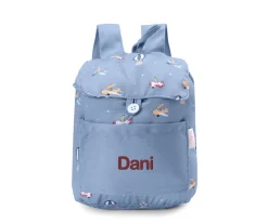 Mochila Tela Pequeña Planes Personalizable