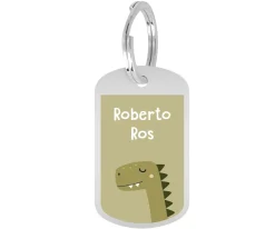 Mochila Trixie GRANDE Dino con Llavero Personalizado