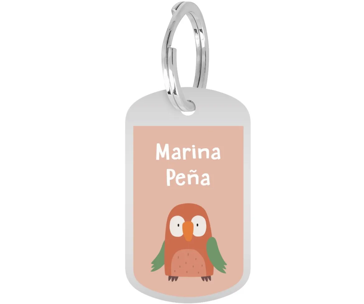 Mochila Trixie GRANDE Mr. Parrot con Llavero Personalizado