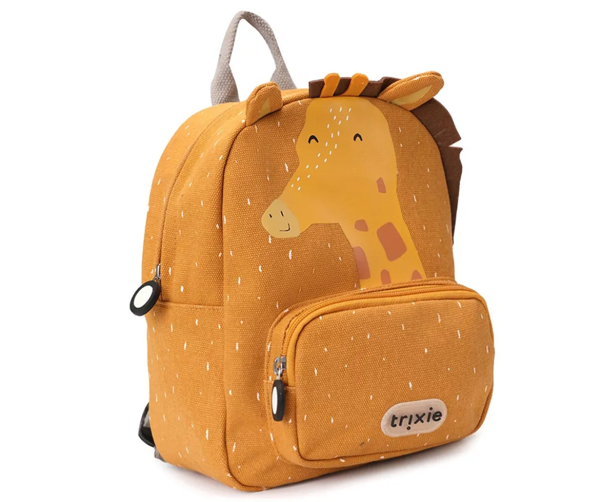 Mochila Trixie PEQUEÑA Mr. Giraffe Personalizable