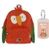 Mochila Trixie PEQUEÑA Mr. Parrot con Llavero Personalizado