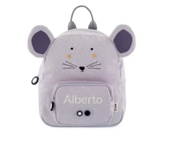 Mochila Trixie PEQUEÑA Mrs. Mouse Personalizable
