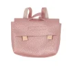 Mochila Vintage Swan en Piel Sintética Rose Nacre para Muñeco Gordis