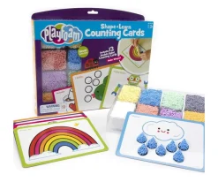 Moldea Playfoam Shape & Learn Counting Cards