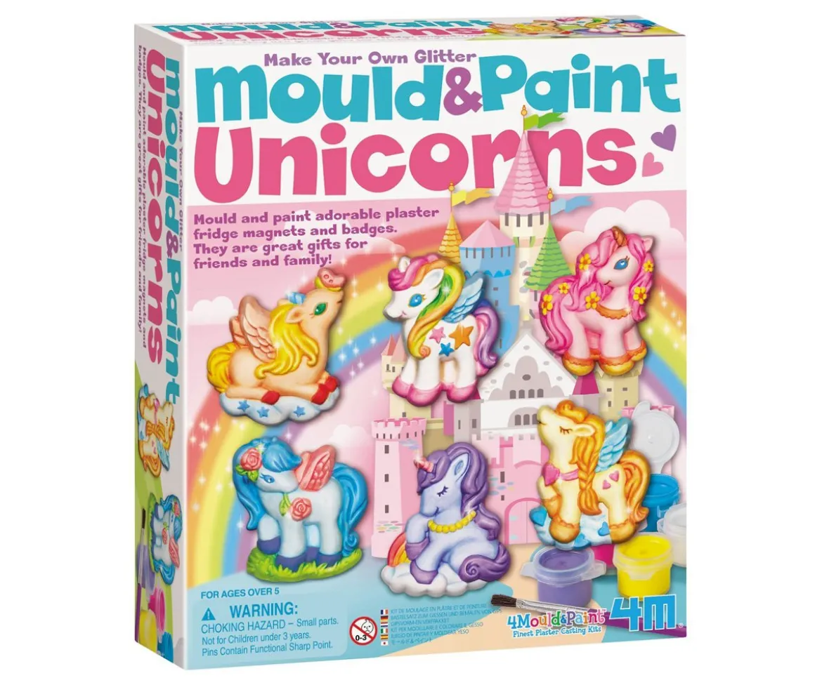Moldea y Pinta Unicornios