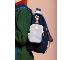 Monedero Infantil Billy Navy-Gris Metalizado