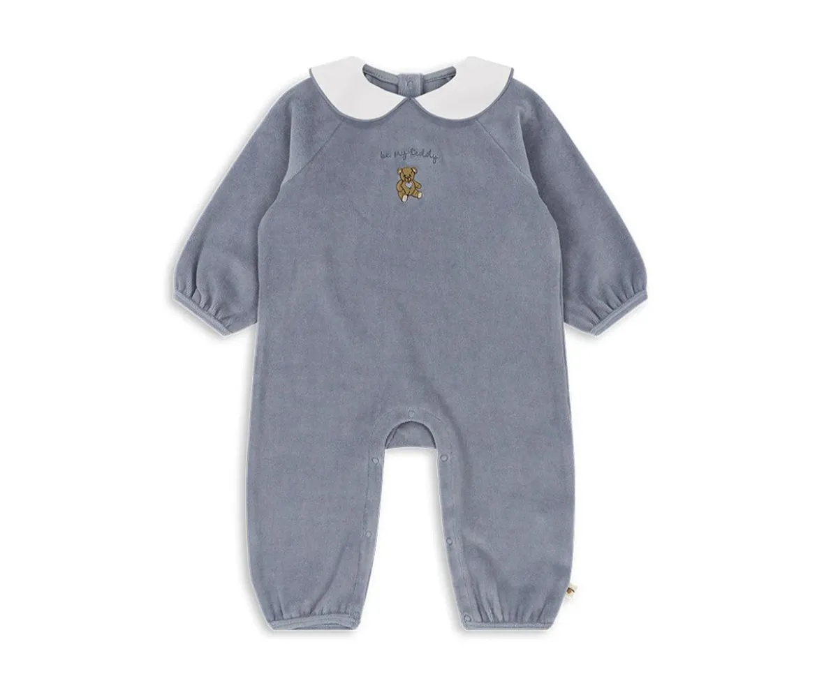 Mono Miffa Onesie Tradewinds Blue GOTS