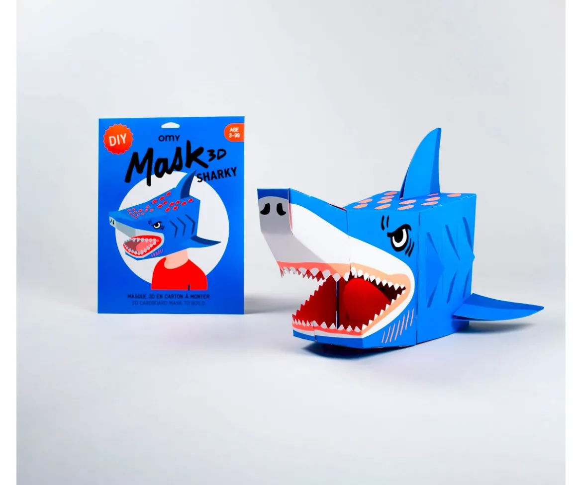 Máscara Omy 3D Tiburón
