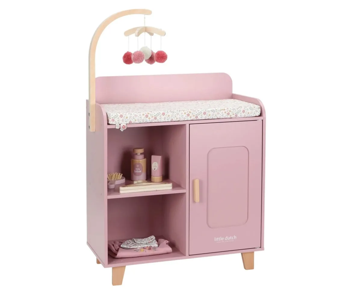Mueble Cambiador Soft Flowers para Muñecas FSC